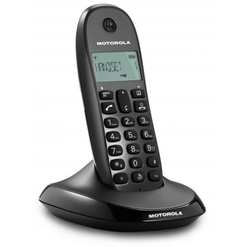 MOTOROLA Telefono fisso Cordless Motorola C1001L nero